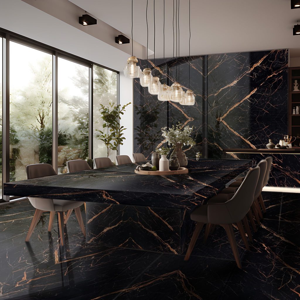 Porcelain Magma Black