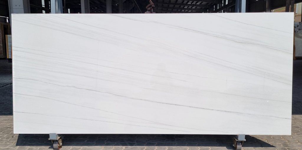 Bianco Lasa Glossy 9 mm Full Slab