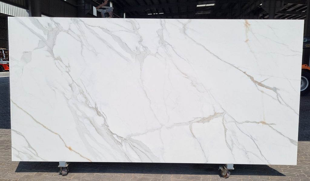 Porcelain Calacatta Luna Satin Slab 12mm Full Slab