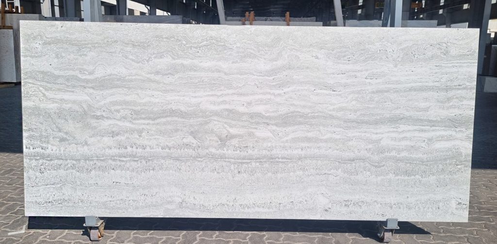 Travertino Grey Matt Full Slab