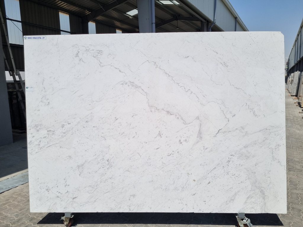 Bianco Venus Extra Polished Slab 2cm-CP1 Full Slab-min