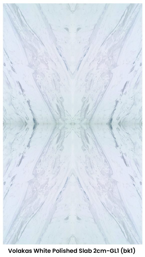 Volakas White Polished Slab 2cm-GL1 BK1-min