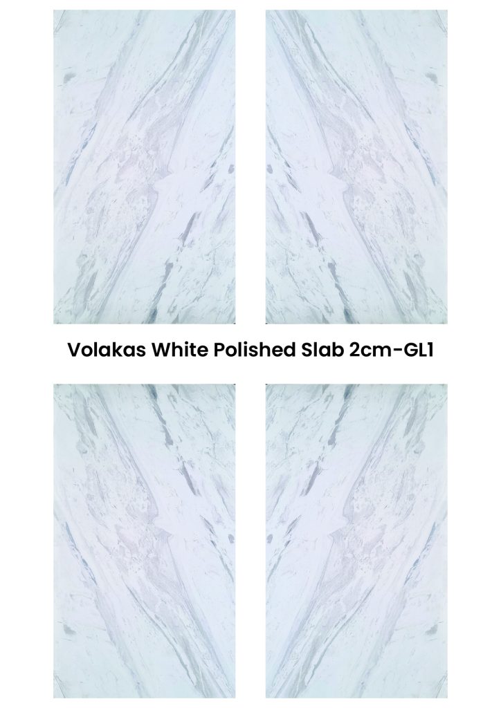 Volakas White Polished Slab 2cm-GL1 bk-min