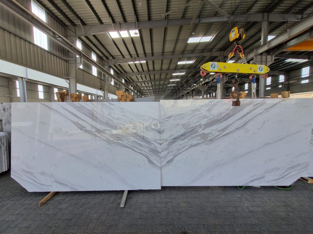 Volakas White Polished Slab 2cm-GL1-min