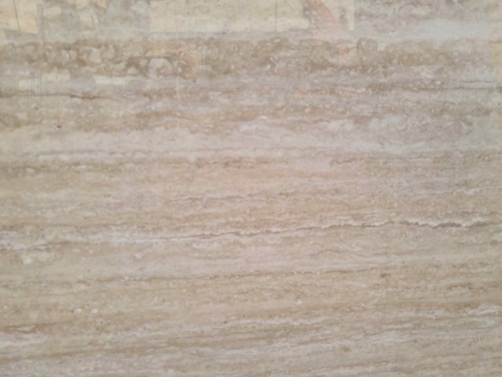Beige Travertine Filled End Polished 2cm