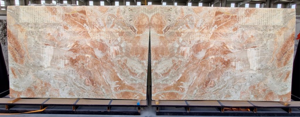 Breccia Damascata Polished Slab 2cm Bookmatch