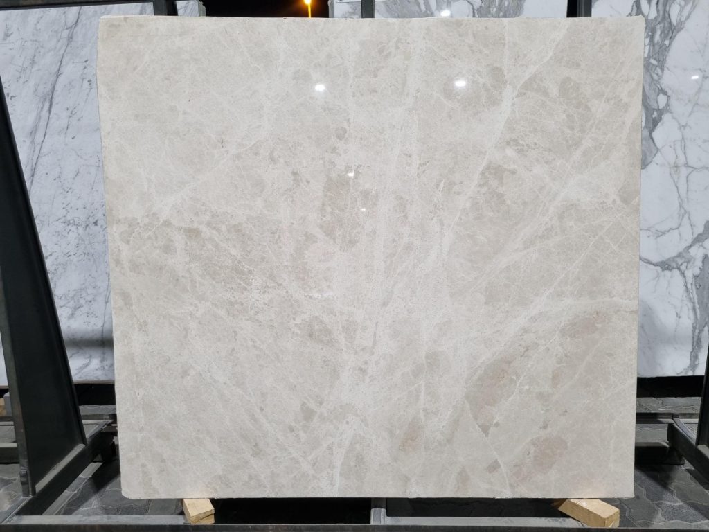 Burdur Beige White Polished Slab 2cm-B
