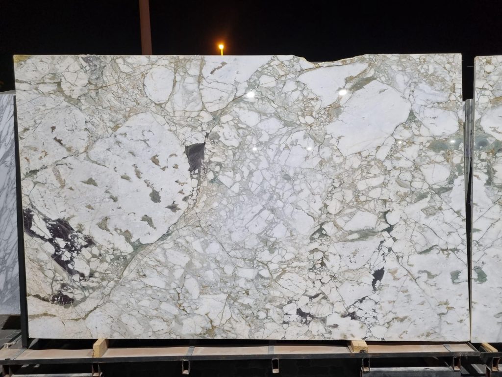 Calacatta voila green polished slab 2cm (HS)