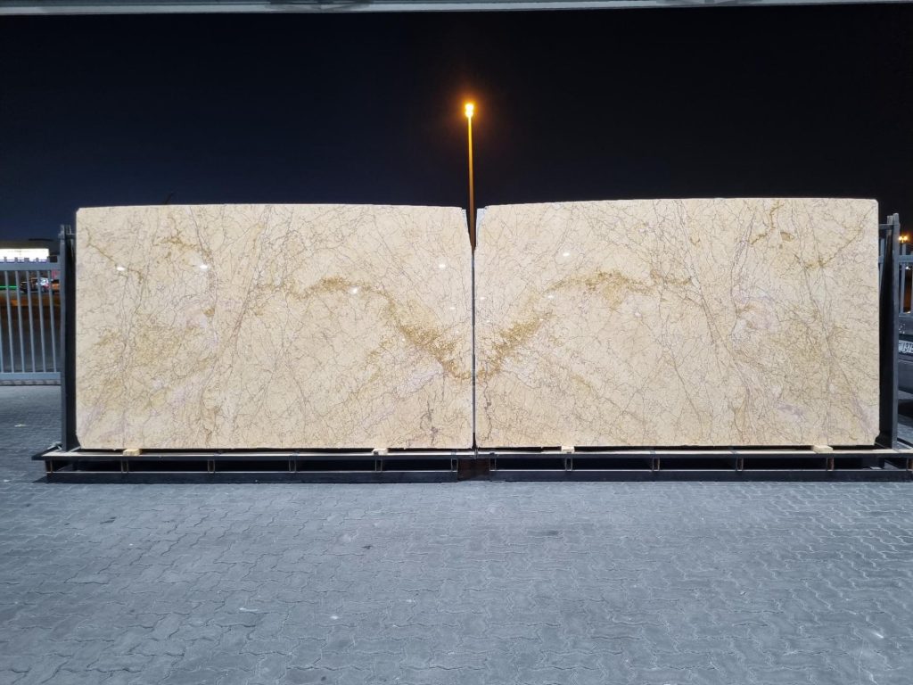 Crema Valencia Dark Polished Slab 2cm book