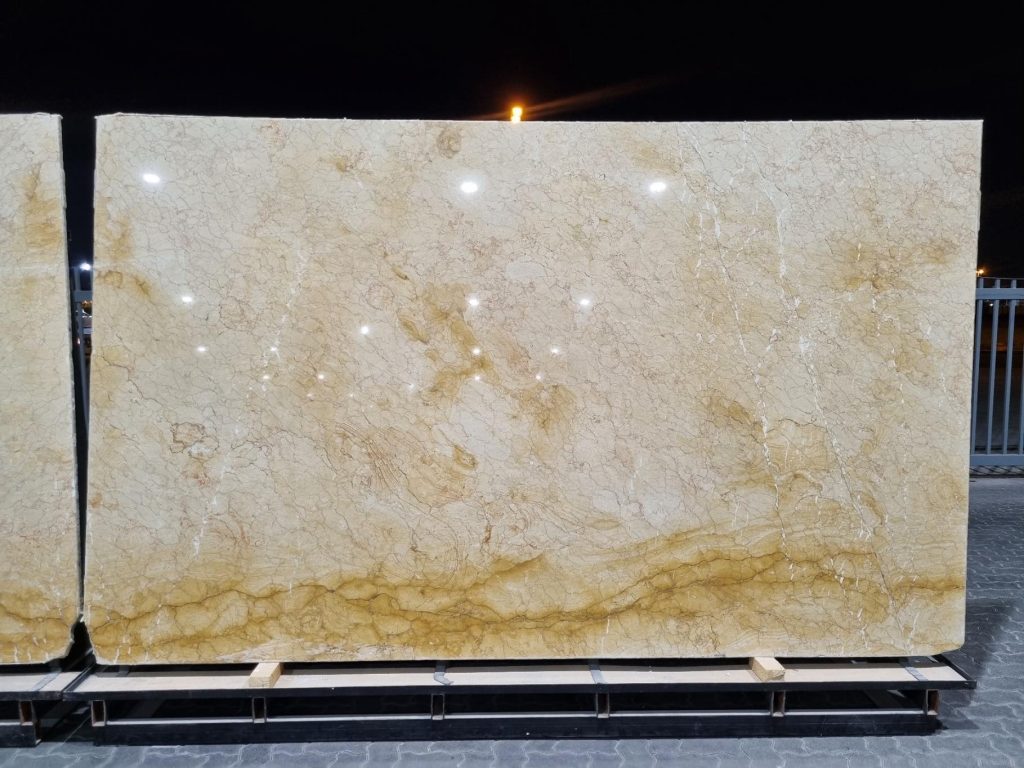 Crema Valencia Polished Slab 2cm