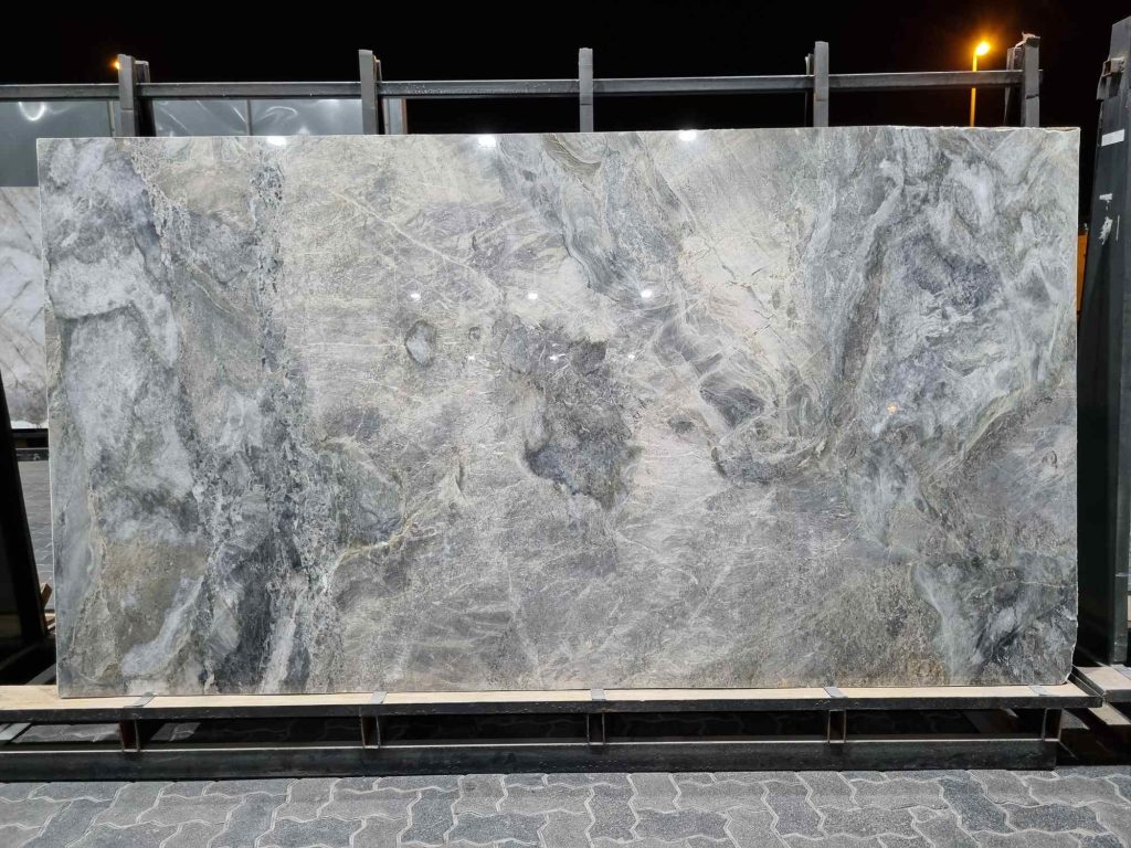 Grigio Cascata Grey Polished Slab 2 cm (B)