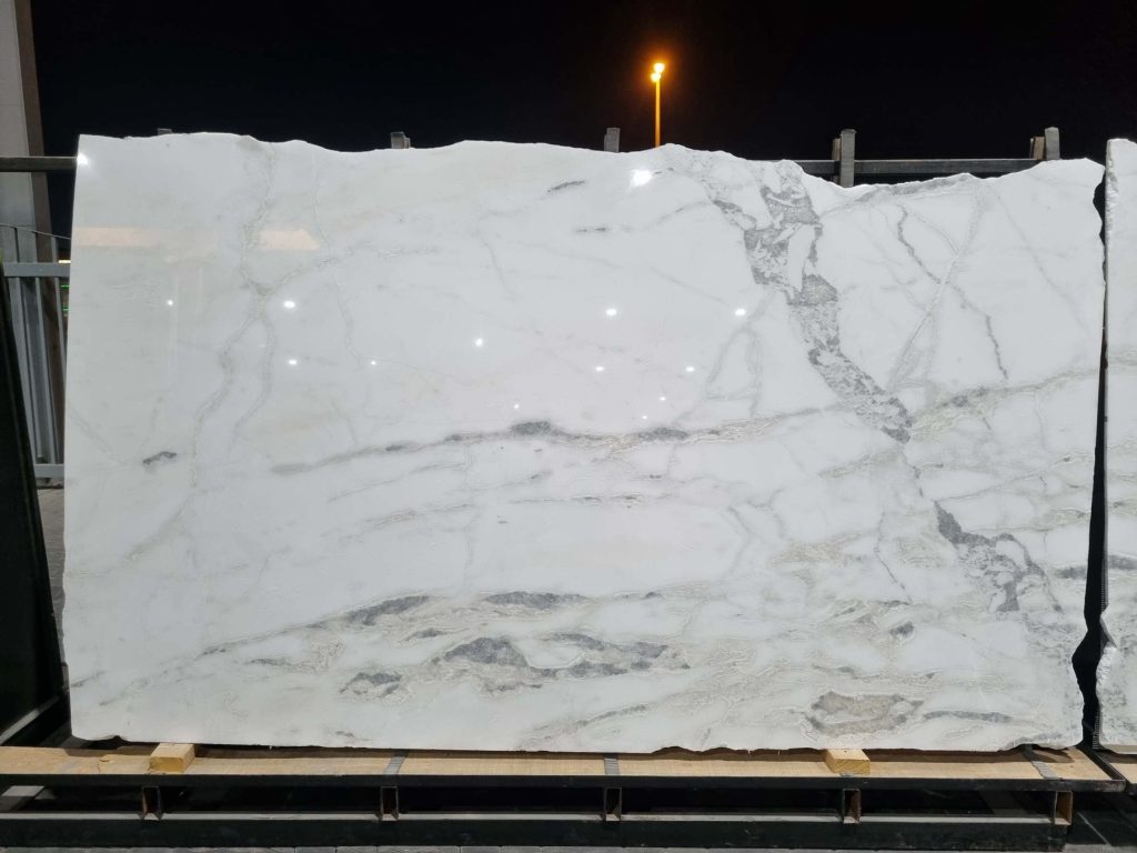 Oyster White Polished Slab 2cm-A (MS)