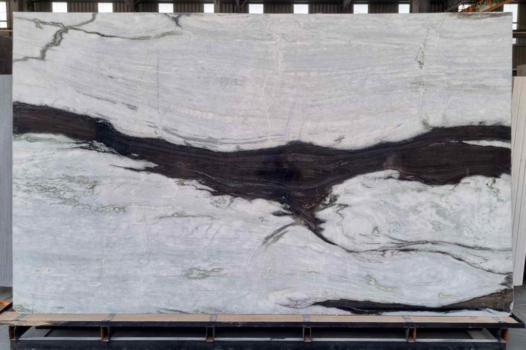 Panda White Marble Slab 2 cm-AN