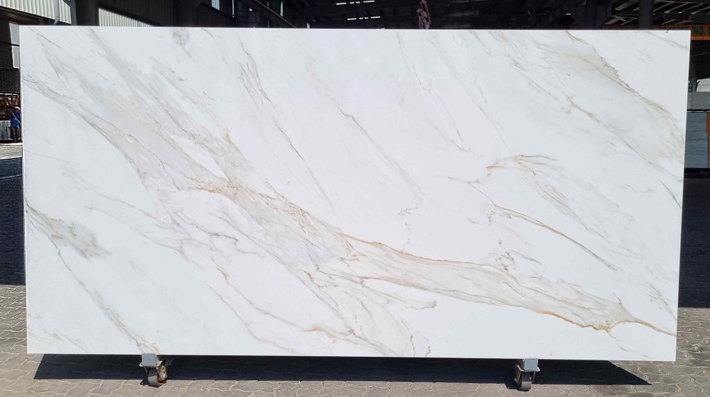 Porcelain Calacatta Borghini Matt Slab 12mm Full Slab