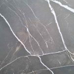 Porcelain Calacatta black Matt Slab 12mm