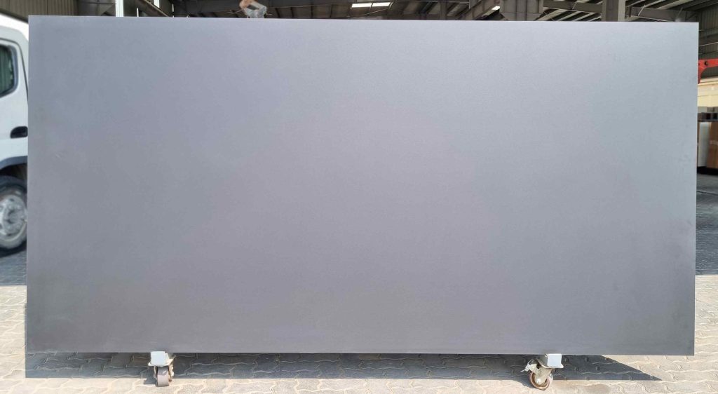 Porcelain Solid Black Matt Slab 12mm Full Slab