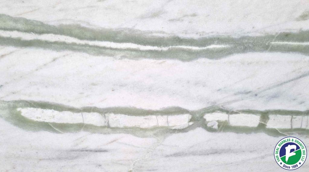 Quartzite Dover Green Cristallo 2cm Zoom