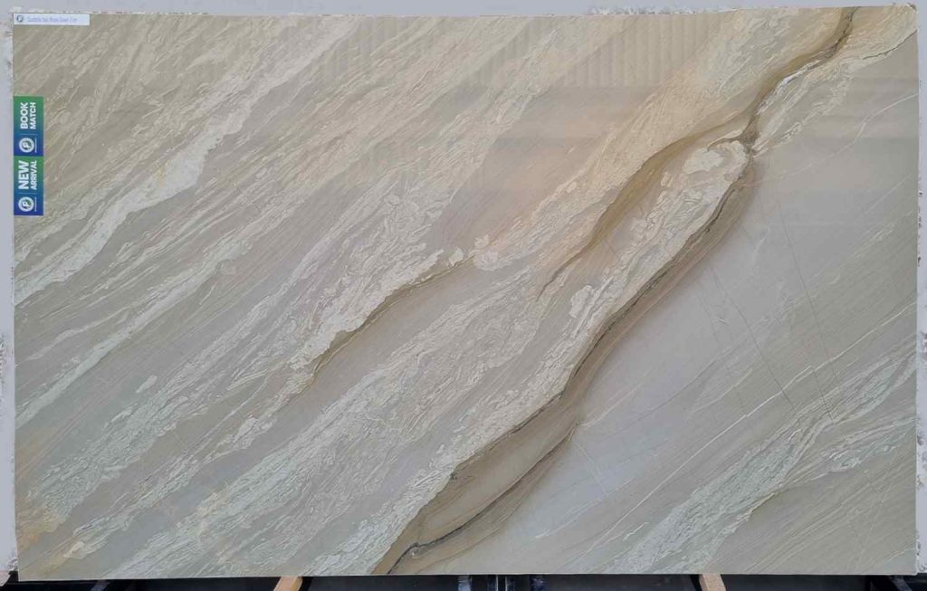 Quartzite Sea Shore Green Slab 2 cm-AN