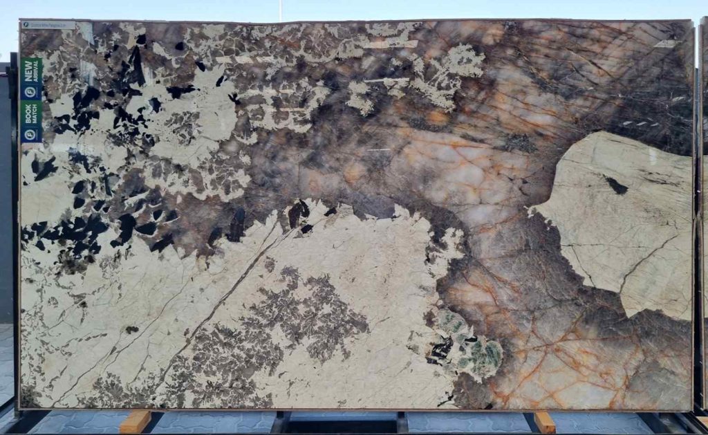 Quartzite White Patagonia Slab 2 cm-SO