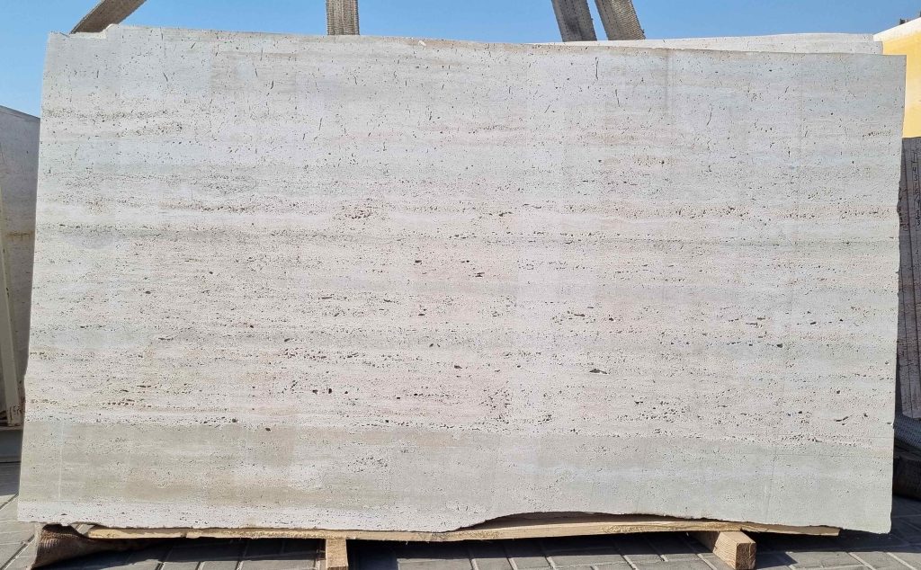 Roman Tuscany Silver Travertine Uf UP Slab 2 cm