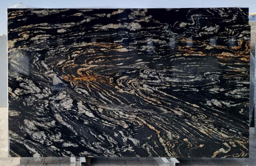 Titanium Gold Extra Polished Slab 2 CM-AN Full Slab