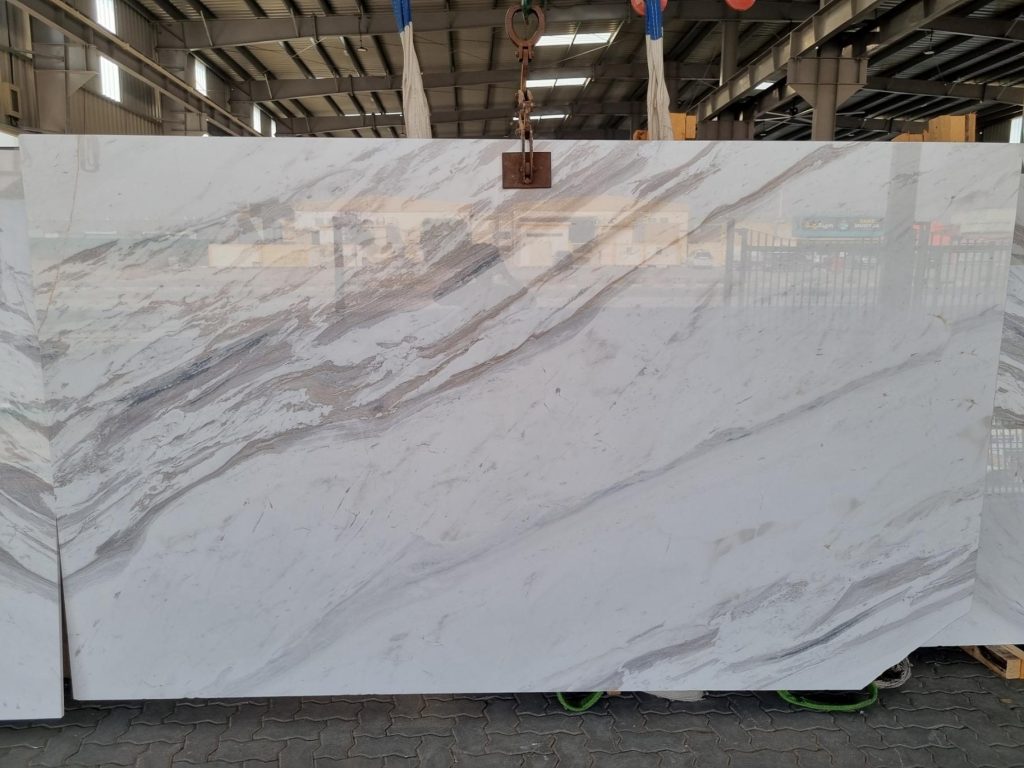 Volakas White Polished Slab 2cm-GL2 Full Slab