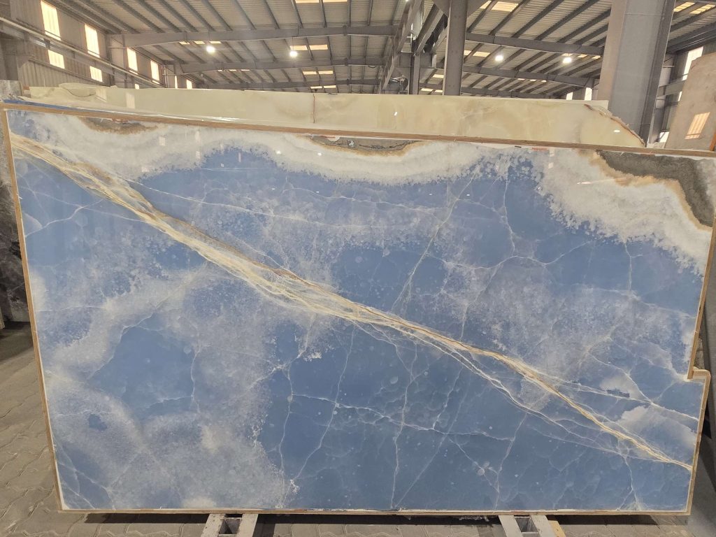 Blue Onyx Polished Slab 2cm-61919-2