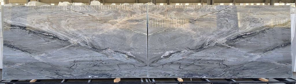 Quartzine Ebony polished slab 2 cm-13199