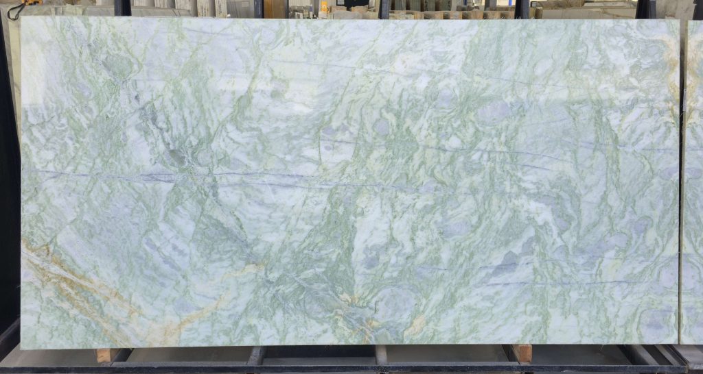 prada green polished slab 2cm-13199 E