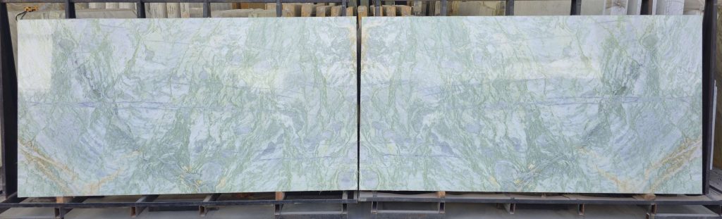 prada green polished slab 2cm-13199 F