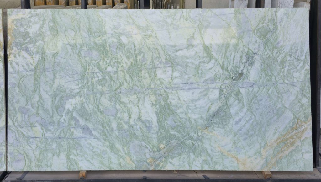 prada green polished slab 2cm-13199 I