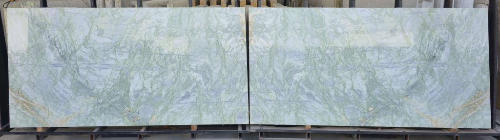 prada green polished slab 2cm-13199 L