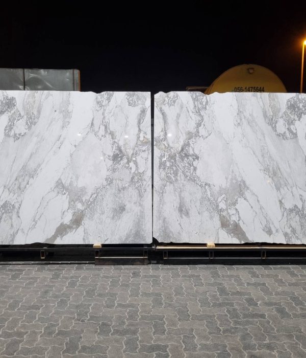 Volos White Marble Polished Slab 2cm HL- AA book